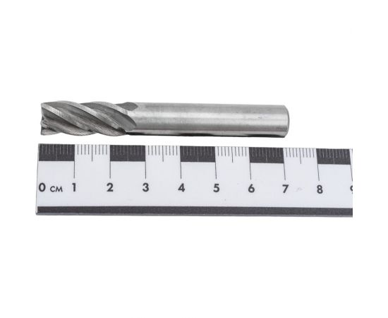 Фреза концевая ц/х Р6М5/HSS (10х22х72 мм; Z5) JSD 57533 – изображение 5