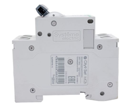 Автоматический выключатель Systeme Electric City9 set ав с 40а 2p 4.5ka 230в C9F34240 – изображение 5