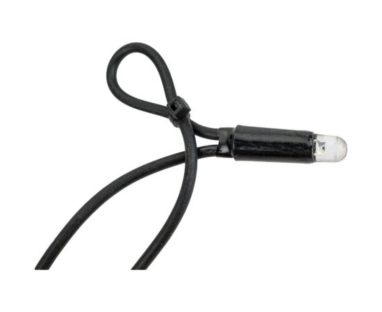 Гирлянда Neon-Night АЙСИКЛ /бахрома/, 4,0 х 0,6 м, черный каучук IP65, 128 LED белые 255-225 – изображение 5