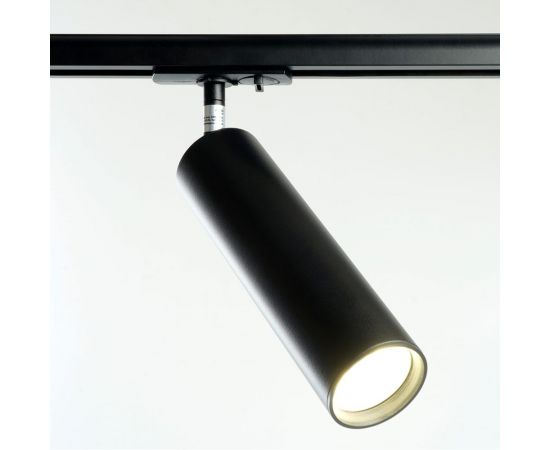 Трековый однофазный светильник на шинопровод FERON al194 под лампу gu10, черный, 48541 – изображение 5