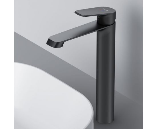 Смеситель для умывальника AM.PM Func высокий, черный F8F92022 – изображение 5