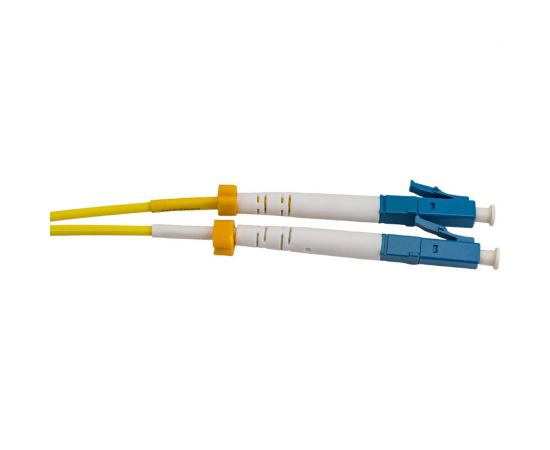 Волоконно-оптический шнур Hyperline FC-D2-9-LC/UR-LC/UR-H-5M-LSZH-YL патч-корд SM 9/125 28077 – изображение 5