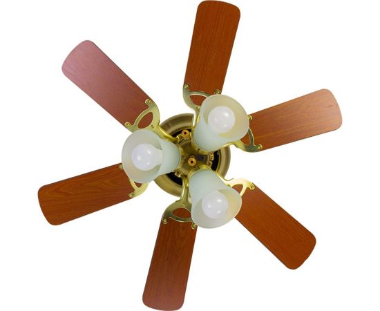 Люстра вентилятор DREAMFAN fast satin brass 76 54075DFN – изображение 5