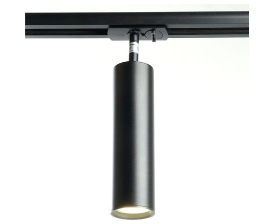 Трековый однофазный светильник на шинопровод FERON al194 под лампу gu10, черный, 48541 – изображение 6