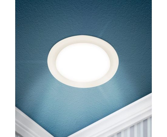 Встраиваемый светодиодный светильник ЭРА LED 17123K круглый 12Вт 3000К Б0057438 – изображение 7
