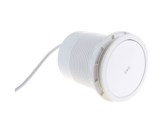 Полуавтоматический блок розеток Mebax 107J 4 секции Серебро+Белый d120мм 2 USB А + 2 USB С беспроводная 00-00001171 – изображение 7