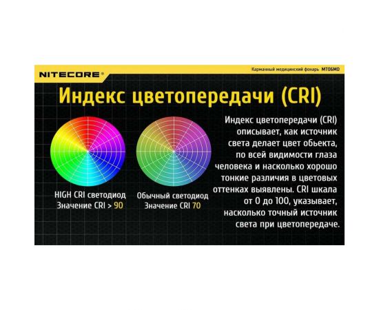 Повседневный фонарь Nitecore EDC MT06MD Nichia 219B LED 16326 – изображение 8