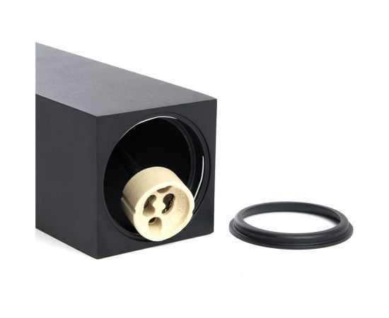 Потолочный светильник FERON ml1748 barrel quad levitation на подвесе, mr16, 35w, 230v, черный 60x145, 48431 – изображение 9