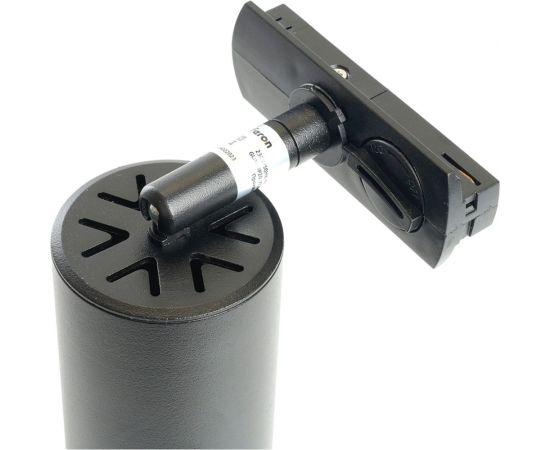 Трековый однофазный светильник на шинопровод FERON al194 под лампу gu10, черный, 48541 – изображение 9