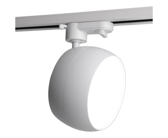 Трековый однофазный светильник на шинопровод FERON al167 под лампу gx70, белый, 48550 – изображение 10