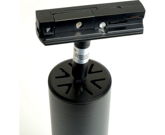 Трековый однофазный светильник на шинопровод FERON al194 под лампу gu10, черный, 48541 – изображение 10