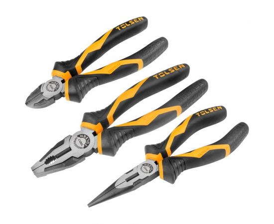 Набор пассатижей и бокорезы TOLSEN GRIPRO 3 предмета TT10410 