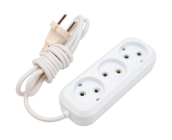 Сетевой удлинитель ПЕРЕСВЕТ+ Р/С-3 шнур ПВС, 2х0,75, 2м 4620003920394 