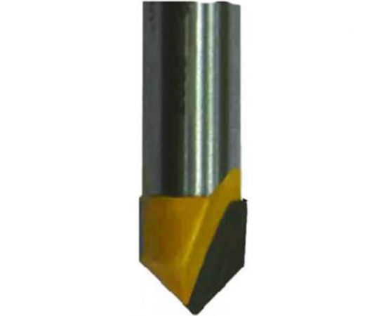 Фреза пазовая галтельная (12.7 мм; V-образная, 90 град; хвостовик 8 мм) Энкор 46090 