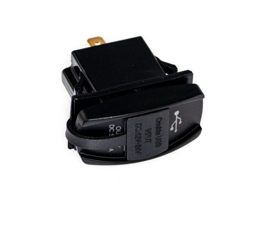 Разъем Usb в авто Pro Legend врезные, 12-24 В, 2USB, квадратный, 4.2 A PL9372 