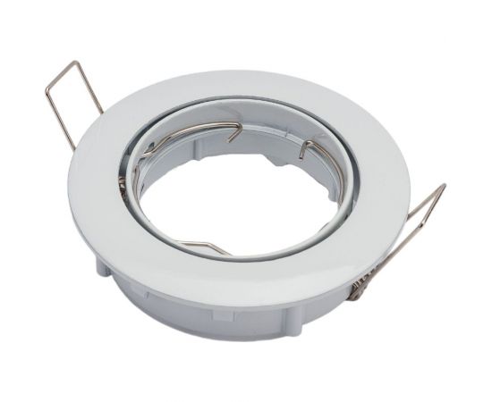 Встраиваемый поворотный спот POWERLIGHT GU5,3x50W Белый, алюм.литье 6028/1-4WH 