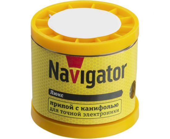 Припой NEM-Pos02-61K-1.5-K200 ПОС-61 (200 гр; 1.5 мм; катушка) Navigator 93086 