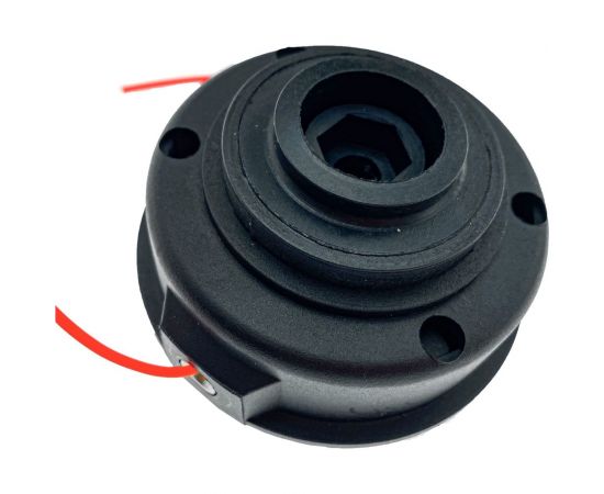 Катушка (головка) для триммера 10N универсальная с 3 болтами: болт М6x1.25 правый, болт М8x1.25 правый, болт М8x1.25 левый TORGWIN T662143 – изображение 2