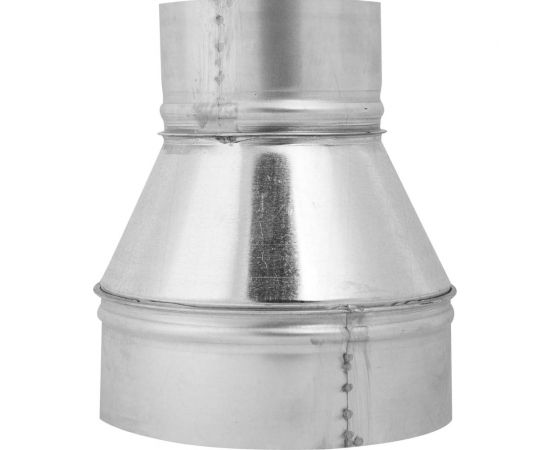 Переход оцинкованный для круглых воздуховодов 200/125 мм ORE 2248240003582 – изображение 2