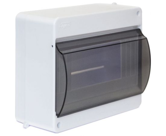 Щиток открытой проводки Рувинил Тусо на 6 модулей с вертикальной дверцей 130x159x83 мм 68106 – изображение 2