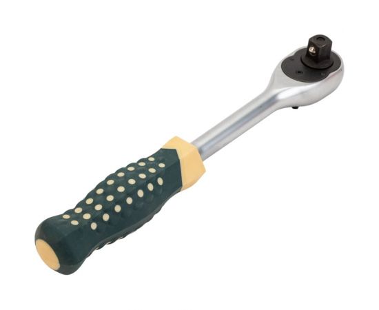 Реверсивная трещотка с резиновой ручкой 1/2 ROCKFORCE RF-80242 – изображение 2