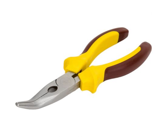 Изогнутые тонкогубцы Мастер 160мм Biber 85446 тов-080885 – изображение 3