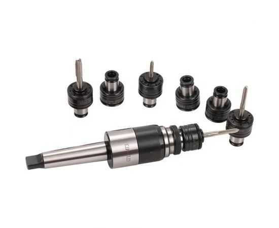 Патрон резьбонарезной КМ3 для метчиков М3-М12 (по DIN 371/374/376) с набором предохранительных головок J4112-MS3 SOVIS 10291 – изображение 3