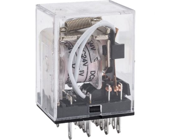 Промежуточное реле IEK, РЭК, 78-4, 3А, 24В, DC, ИЭК RRP20-4-03-024D – изображение 3