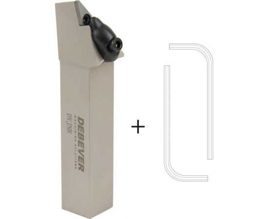 Державка токарная DVJNR 2525 M16 правая Standard DeBever DB-S-DVJNR2525M16 – изображение 3