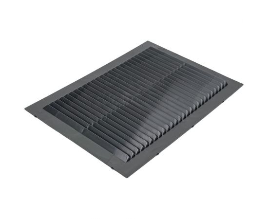 Решетка вентиляционная вытяжная (170x240 мм; пластик; графит) ВИЕНТО 1724В-графит – изображение 3