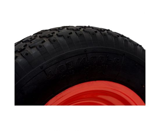 Колесо надувное 4.00-8"", посадка 16x60 мм для тачки WB6820-2HD ECO WB-P206 – изображение 3