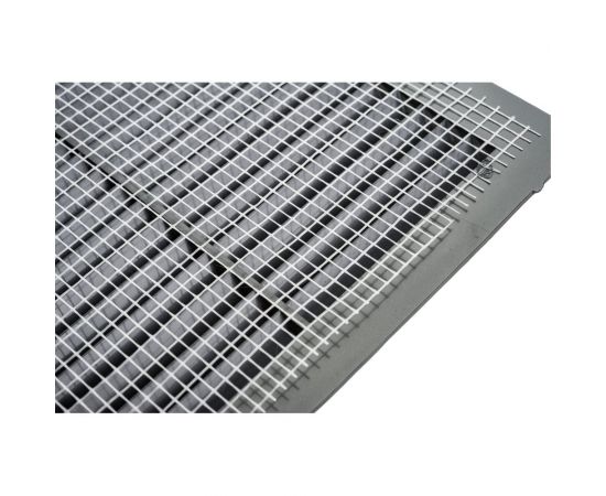 Решетка вентиляционная вытяжная (170x240 мм; пластик; графит) ВИЕНТО 1724В-графит – изображение 4