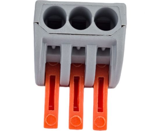 Строительно-монтажная клемма TOKOV ELECTRIC pct-213 с рычагом 3 отверстия (блист.10шт) TKE-PCT-213/BL10 – изображение 5