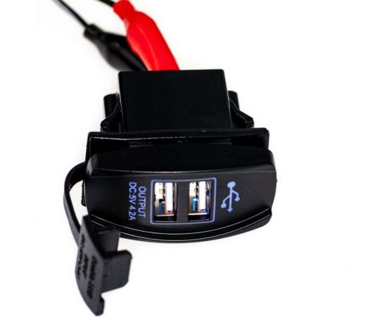 Разъем Usb в авто Pro Legend врезные, 12-24 В, 2USB, квадратный, 4.2 A PL9372 – изображение 6
