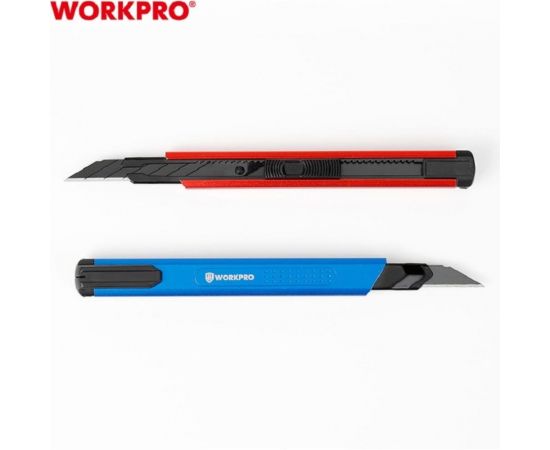 Нож для графических работ WORKPRO с отламывающимися лезвиями 30град. 9мм WP212020 – изображение 6