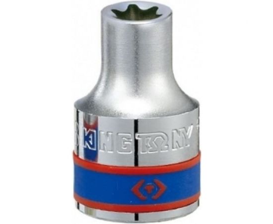 Набор ударных головок 1/2"" и торцевых головок 1/4"" с принадлежностями, ложемент, 40 предметов KING TONY 9-7540MR – изображение 6