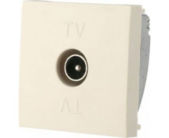 TV розетка LK Studio оконечная, бежевая, LK45 852101-1 