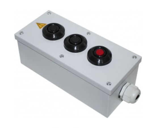 Пост управления Электротехник ПКУ-15-21.131-54У2 (2КЕ081/2(1з и 1р) черная + 1КЕ081/2(1з и 1р) красная + PG-19) ET008511 