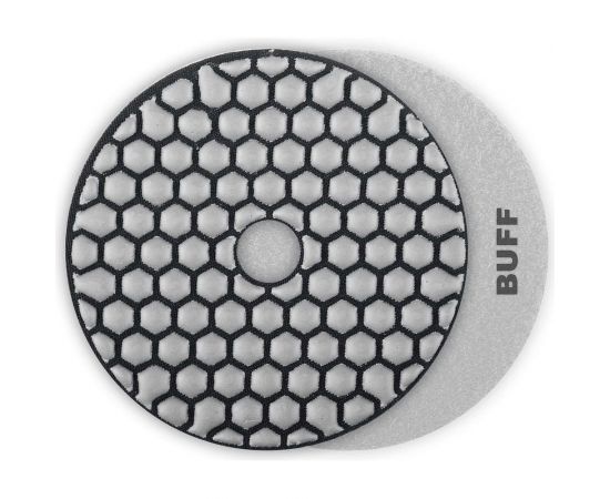 Алмазный гибкий шлифовальный круг для сухого шлифования ЗУБР 100 мм, BUFF 29868-10000 