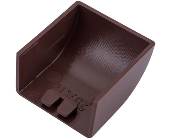 Заглушка EKF Plast PROxima 25х16, 4 шт, под темное дерево ecd-25-16x4 