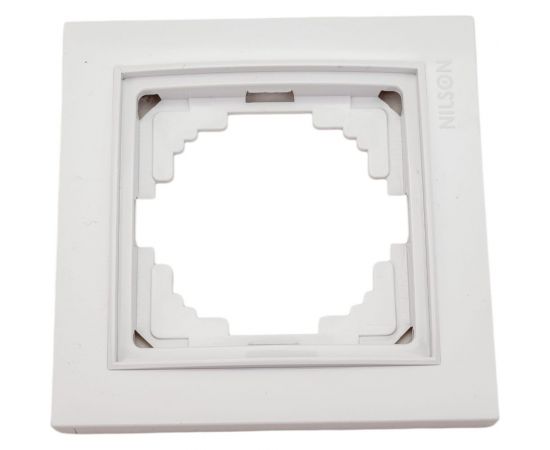 1-местная рамка Nilson THOR, белый 27110091 