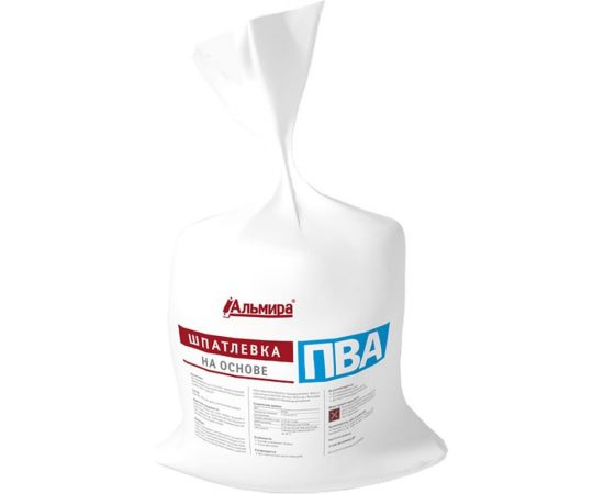 Шпатлевка на основе ПВА 15 кг АЛЬМИРА 00-00000642 