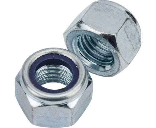 Гайка Море-Метизов DIN 982, класс прочности 8, цинк, М18, 10 шт. GAYKA982CМ1810М 