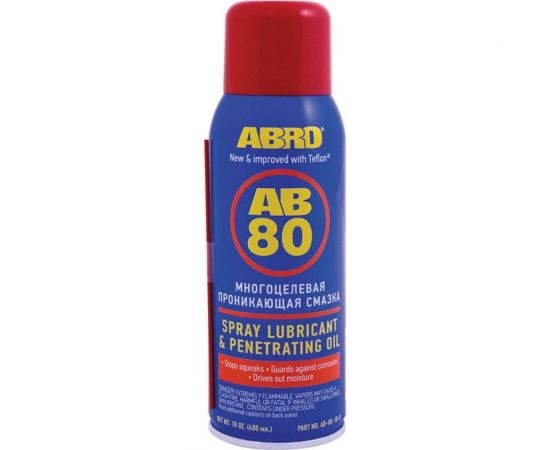 Смазка - спрей универсальная Abro Masters 400 мл ABRO INDUSTRIES INC AB-80-10-R 
