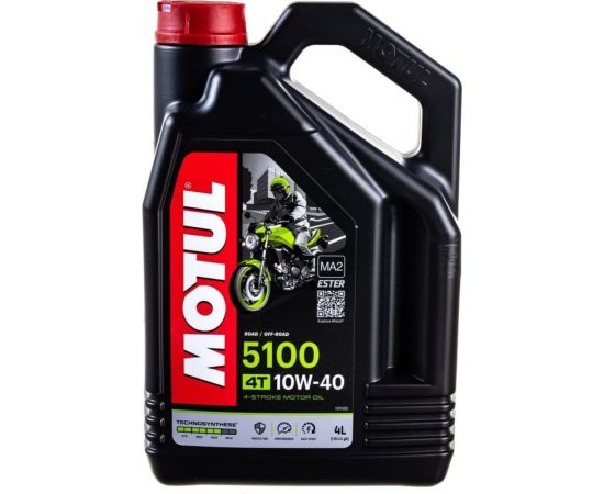 Моторное масло 5100 4T SAE 10W40 4 л MOTUL 112125 