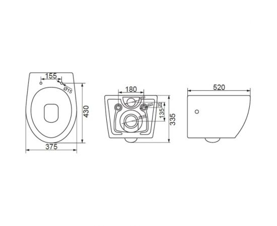 Подвесной унитаз BelBagno PROSPERO BB507B – изображение 13