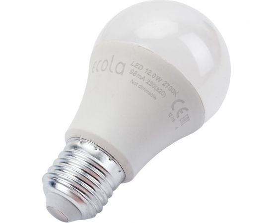 Светодиодная лампа Ecola classic LED 12,0W A60 220-240V E27 2700K композит 110x60 D7RW12ELC – изображение 2
