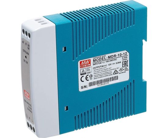 Источник питания Mean Well AC/DC MDR-10-12 Т00273365 – изображение 2