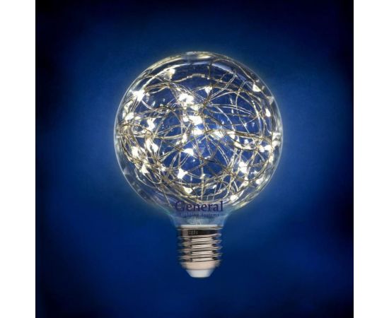 Светодиодная лампа General Lighting Systems FIL G95SW-1W-E27-2700K 649922 – изображение 2
