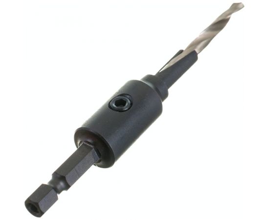 Зенкер со ступенчатым сверлом (5-7-10 мм, хвостовик HEX1/4) под евровинт WPW ASD0704D – изображение 2